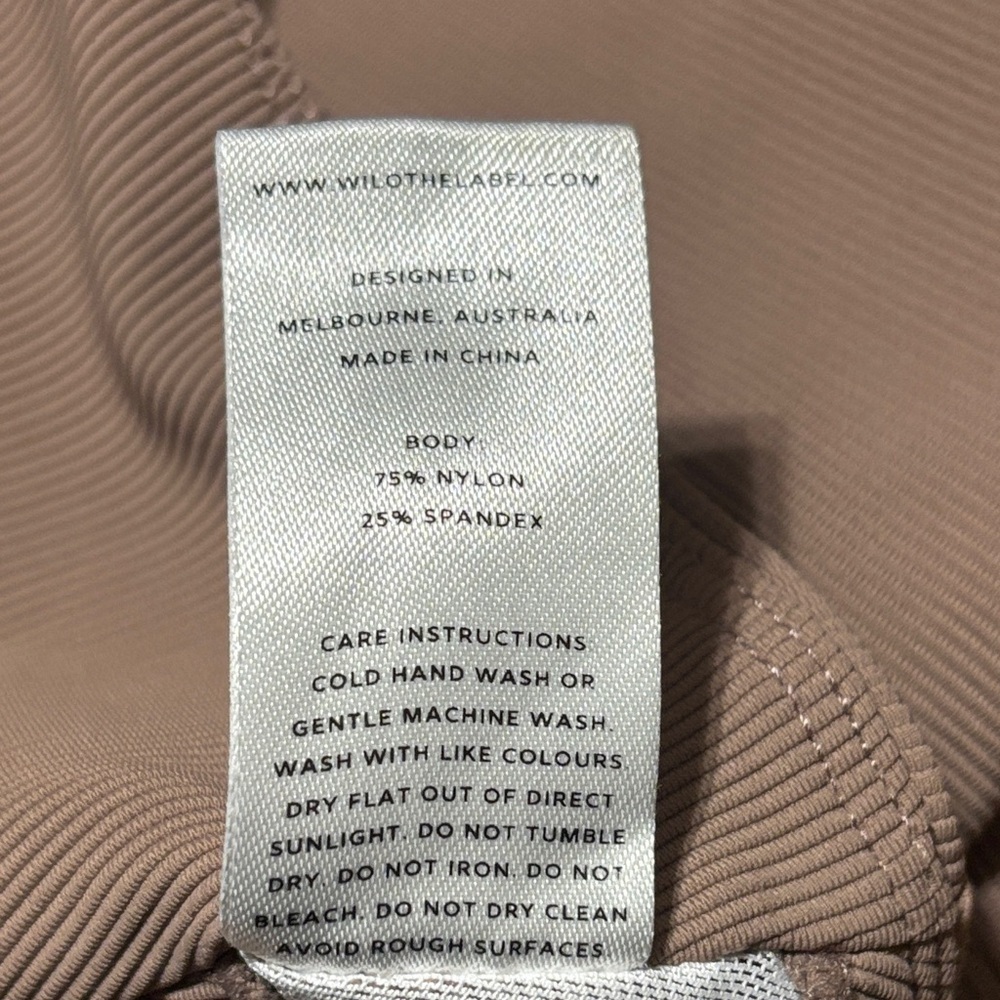 Wilo The Label Brown Seamless Sports Bra Medium High Support - Picture 5 of 5